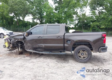 2019 Chevrolet Silverado Rst из США, поврежденный, VIN 3GCUYEED2KG171172